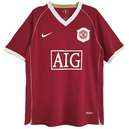 חולצת רטרו מנצ'סטר יונייטד 2007 בית